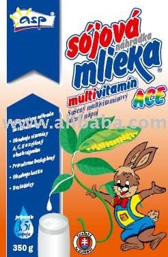 Instant  soy   milk   drink  with ACE vitamins
