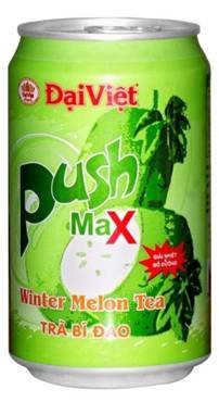 PUSH MAX WINTER MELON TEA CAN 330ML