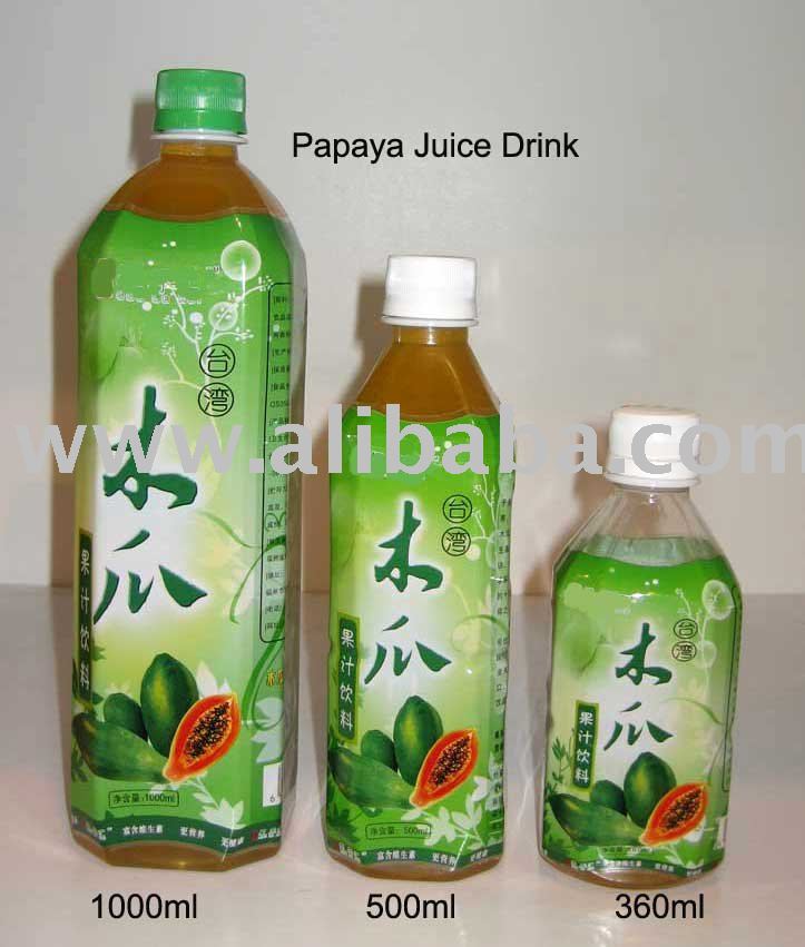 Sell 350ml/500ml/1000ml Papaya etc. Juice Drink(OEM)