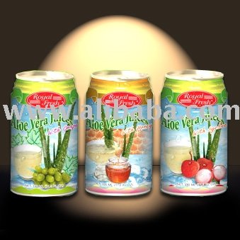 Canned Aloe Vera Juice 350 Ml.