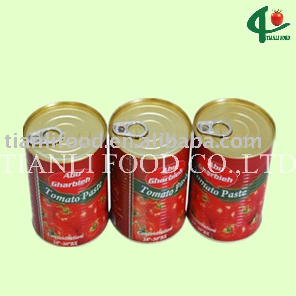 Brix 28-30 Cold Break  140g  Canned  Tomato   Paste 