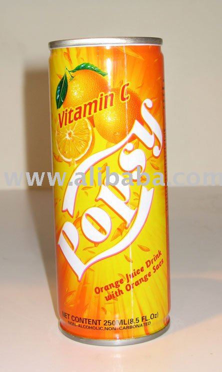  250ml   Orange   Juice  Drink with Sacs