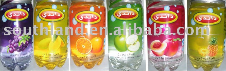 carbonated fruit flavor beverage