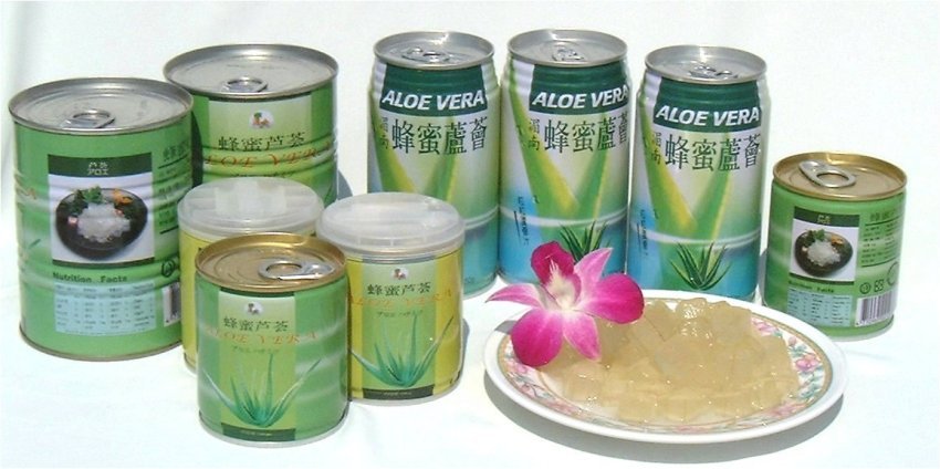 Canned Aloe Vera Juice