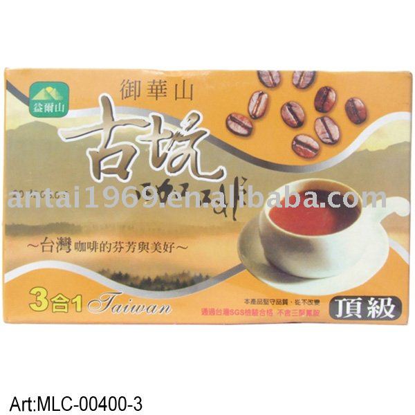 Taiwan Gukeng  instant coffee 3 in 1