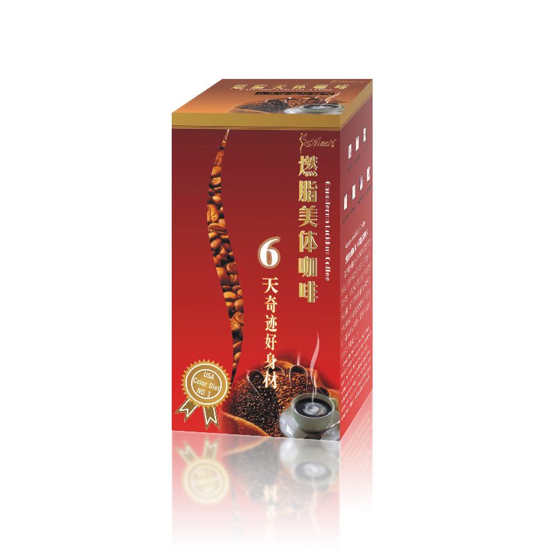  Aimei   Ganoderma   lucidum   Coffee ,slimming beverage(flavored  coffee )