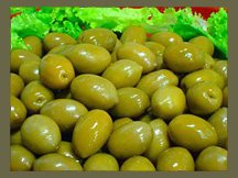 Full favour juicy Green Olives -  From Chile
