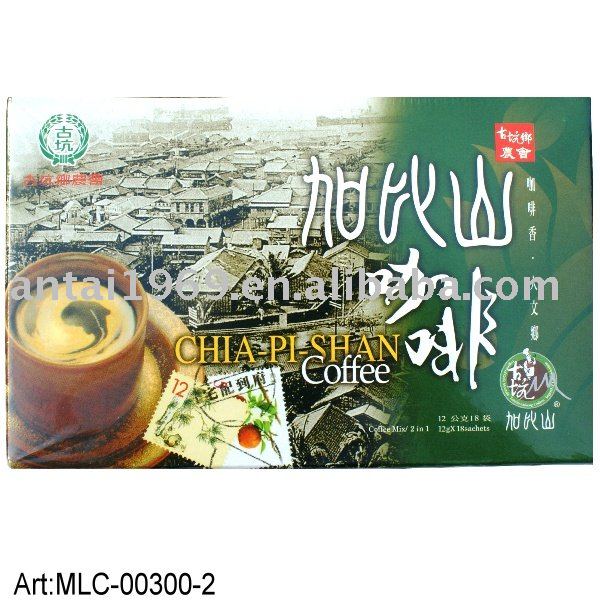 Taiwan Chiapi shan Gukeng instant coffee