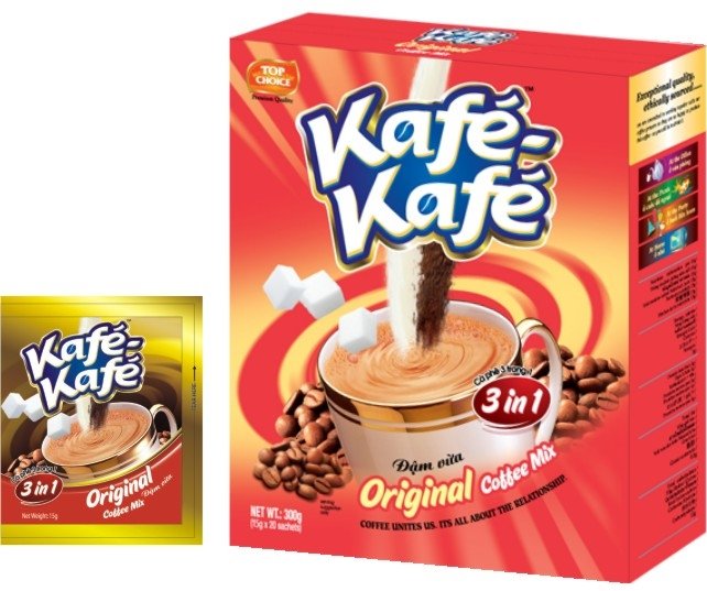 Kafe-Kafe 3in1 Original Instant Coffee