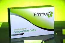 Instant Coffee :    Emmera Collagen White Coffee