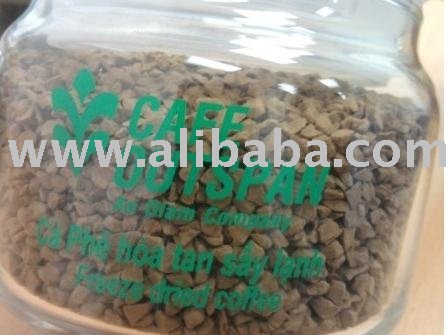 Vietnam Freeze dried instant coffee-25kgs/bag