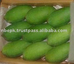 Sindhri Mango Green, Firm   Fresh, from Pakistan
