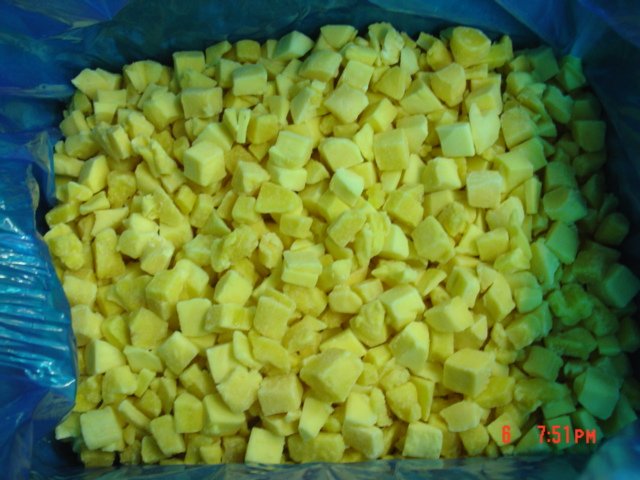 frozen  diced    mango 