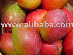 fresh mangos  and seeds
