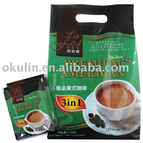  3  in  1   Instant   Coffee   powder  in sachet