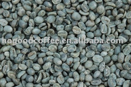 Arabica green coffee