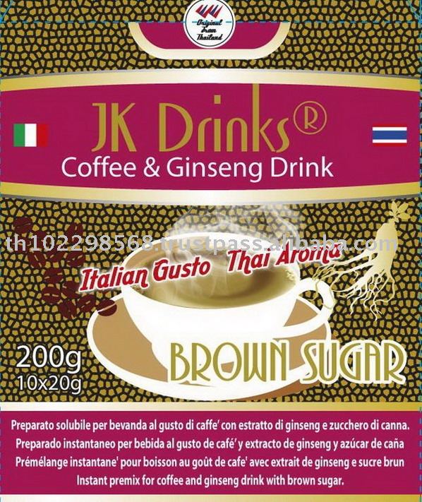 Coffee & Ginseng Drink-Brown Sugar