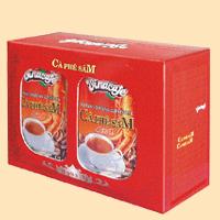 Instant ginseng coffee mix