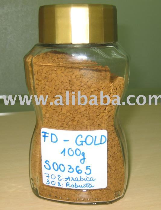 Vietnam Freeze dried instant coffee-jar 100gram