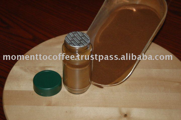 Instant  coffee in Glass Jar