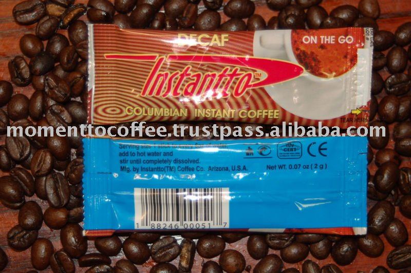 instant coffee decaffeinated