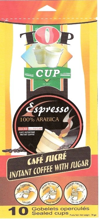 konsulent Afdæk eksplodere TOP'CUP Espresso instant coffee,United Arab Emirates TOP'CUP price supplier  - 21food