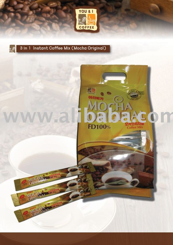 3 in 1 Instant Coffee Mix (Mocha Original)