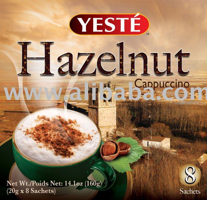 Yeste Cappuccino Hazelnut Flavour