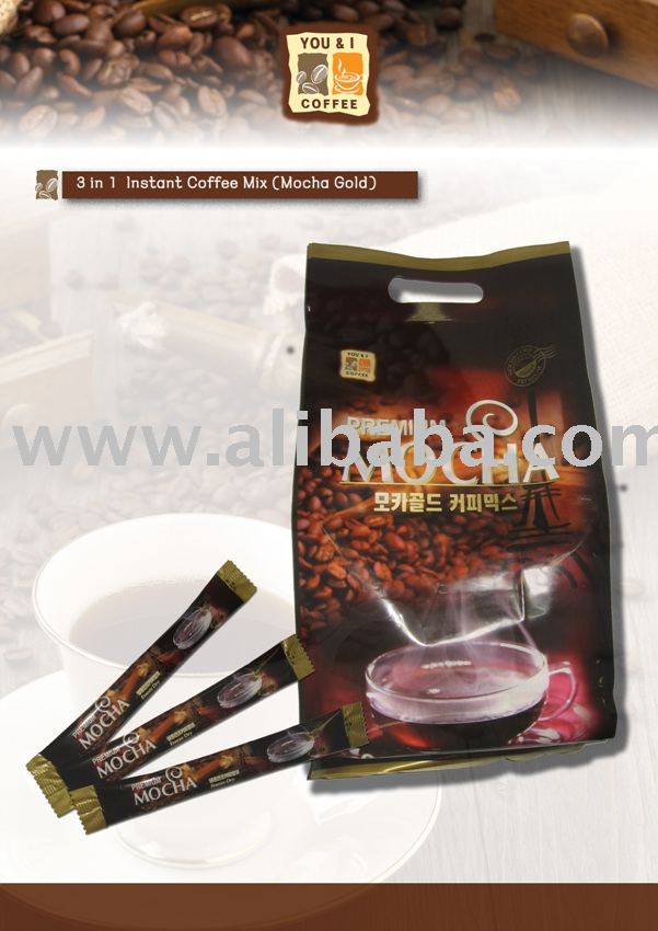 3 in 1   Instant   Coffee  Mix ( Mocha  Gold)