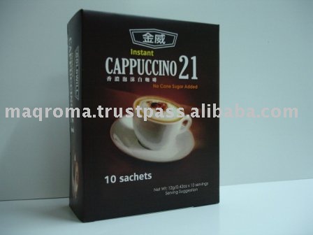 Goldwill Instant Cappuccino 21 ( no Sugar added )