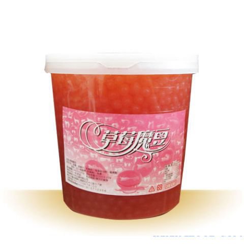  Bubble   tea -pop  boba ( Strawberry, Lychee, Yougurt,Mango)