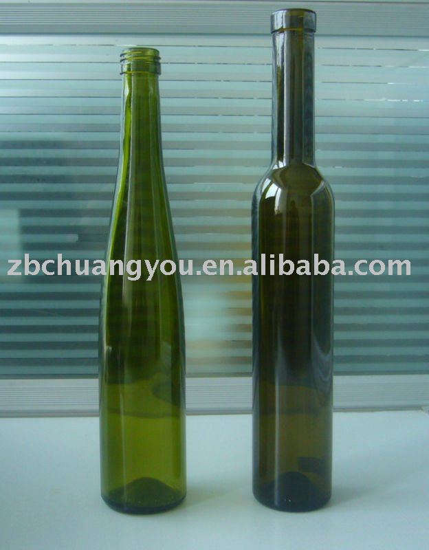 glass wine bottle,ice bottle 375ml(cw76)