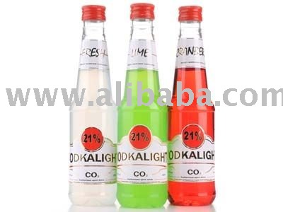 Vodka Light  21%  carbonate d  light  vodka drink
