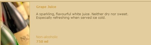  wine -    Grape   Juice 