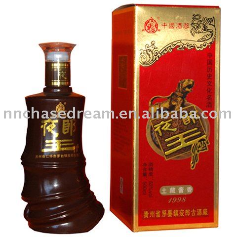 53%vol sorghum  liquor  Yelangking  with fragrance
