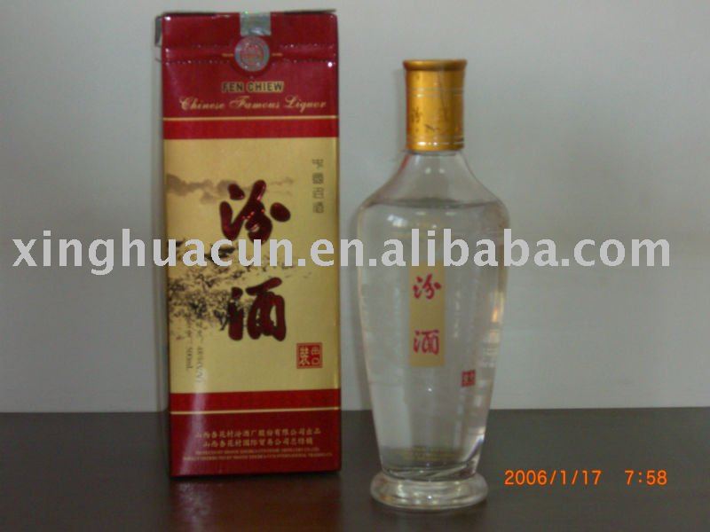 FEN CHIEW/500mlx6glass bottles with paper box/XING HUA CUN