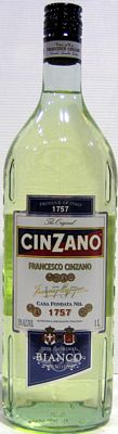 Cinzano Bianco Vermouth 1lt