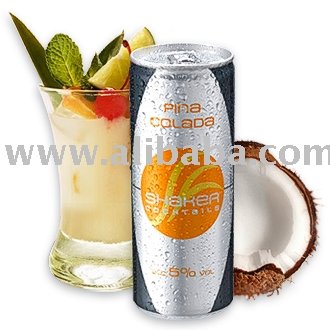 Shaker Cocktails- Pina   Colada 