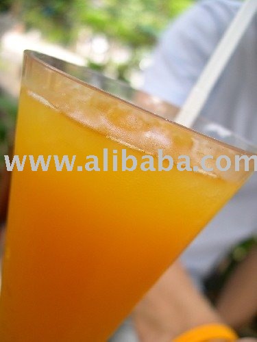 Herbal juice drinking