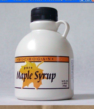 Maple Syrup -Pint - Plastic Bottle