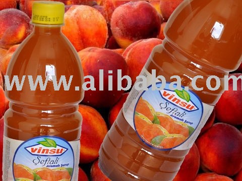 Vinsu Mersin Concentrated Peach Drink Syrup