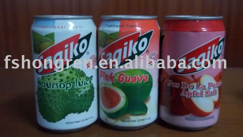 Mix aluminum can  fruit juice