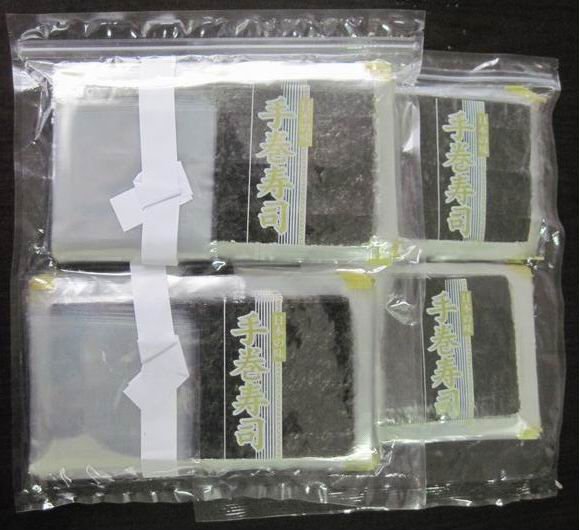 1/2cut organic nori seaweed sheets