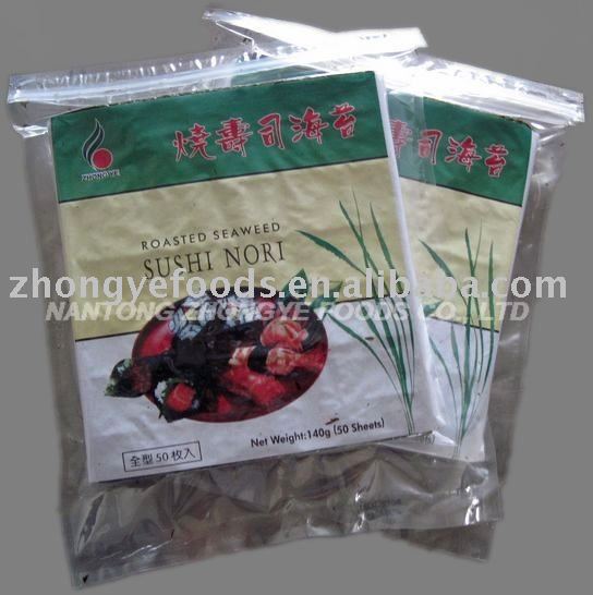 Japaese roasted seaweed flavor