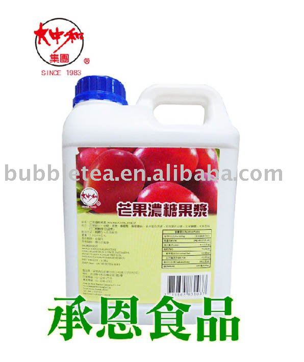 Mango Conc. Juice & Syrup for Bubble Tea or Drinks (2077)