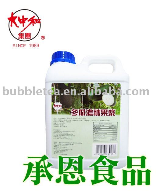 Winter Melon Conc. Juice & Syrup for Bubble Tea or Drinks (2071)