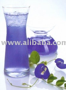 Butterfly pea juice