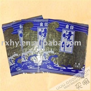 seasoned seaweed, sushi nori, roasted seaweed