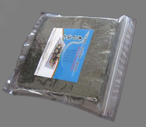 100pcs Half Cut Crispy Roasted Seaweed nori