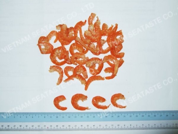 DRIED AND PEELED SHRIMP - HOSHI EBI ( Metapenaeus affinis or Parapenaeopsis tenella )